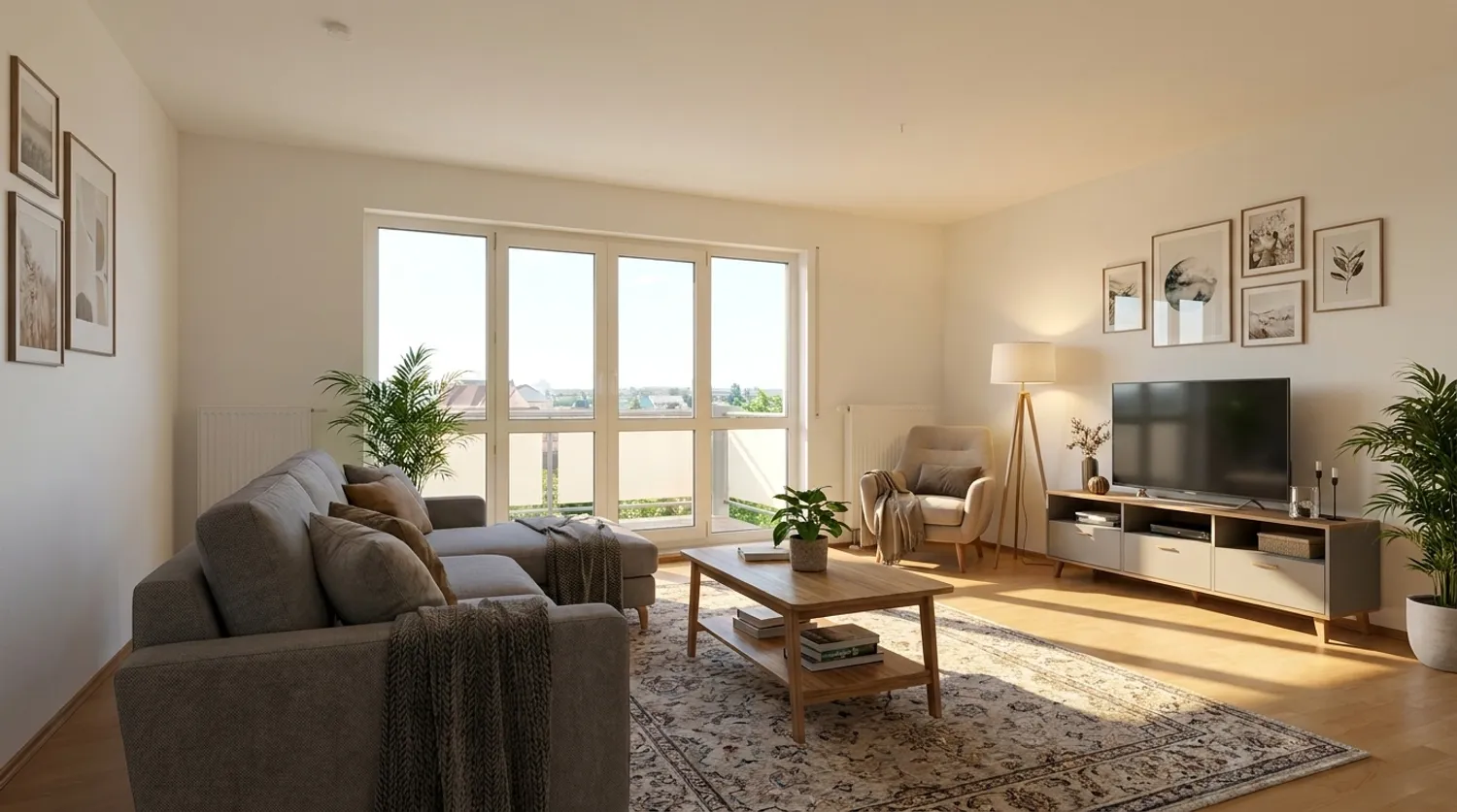 2 room apartment with 62 m² in Amberg – Photo 4