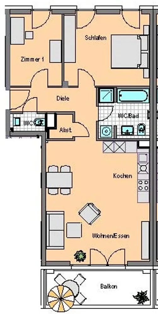 3 Zimmer Wohnung mit 86 m² in Frankfurt am Main – Bild 8