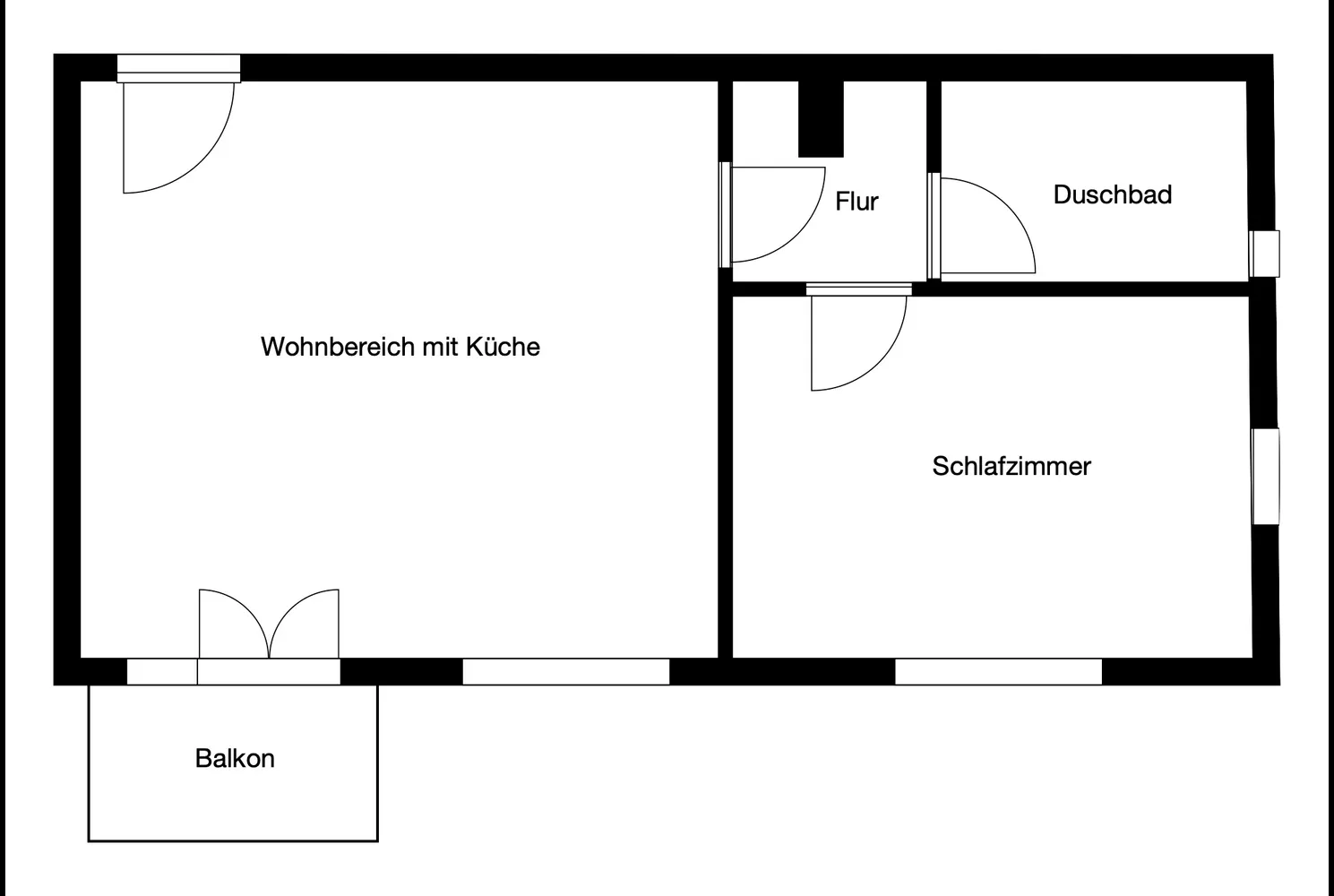 2 Zimmer Wohnung mit 50 m² in Hamburg – Bild 7