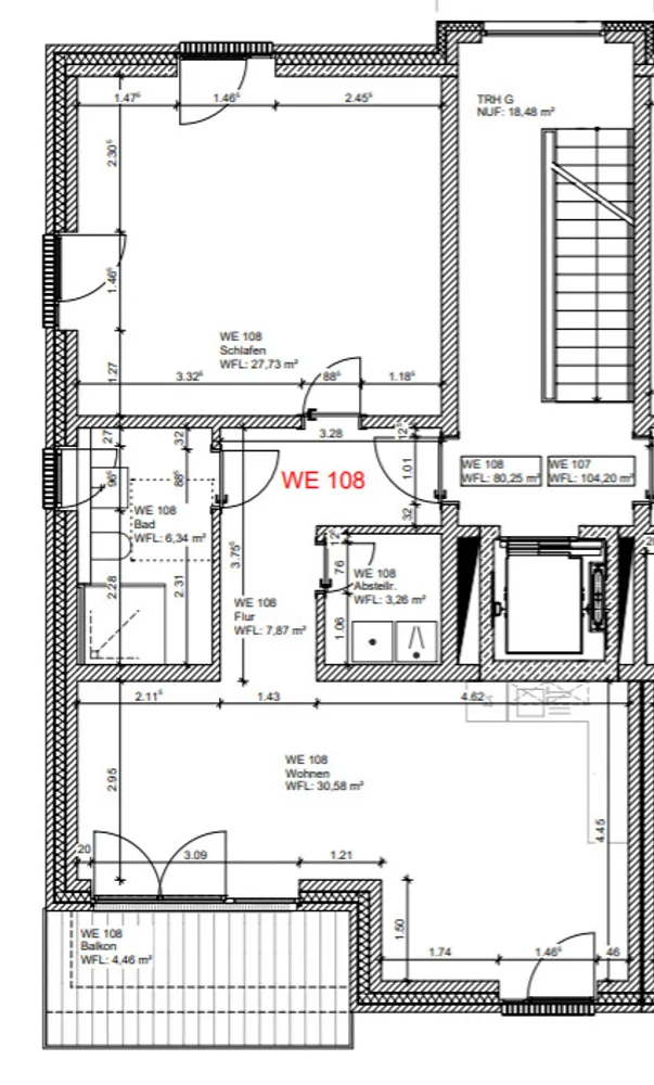 2 Zimmer Wohnung mit 80 m² in Osnabrück – Bild 10