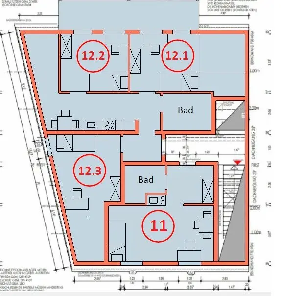 2 Zimmer Wohnung mit 18 m² in Saarbrücken – Bild 5