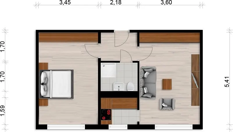 2 Zimmer Wohnung mit 49 m² in Hoyerswerda – Bild 9