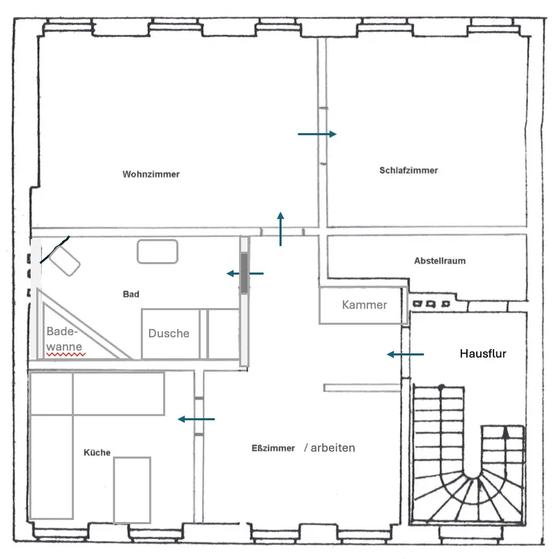 3 Zimmer Wohnung mit 82 m² in Köthen – Bild 10