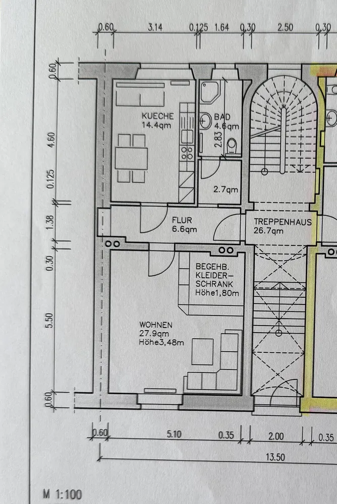 2 Zimmer Wohnung mit 56 m² in München – Bild 3