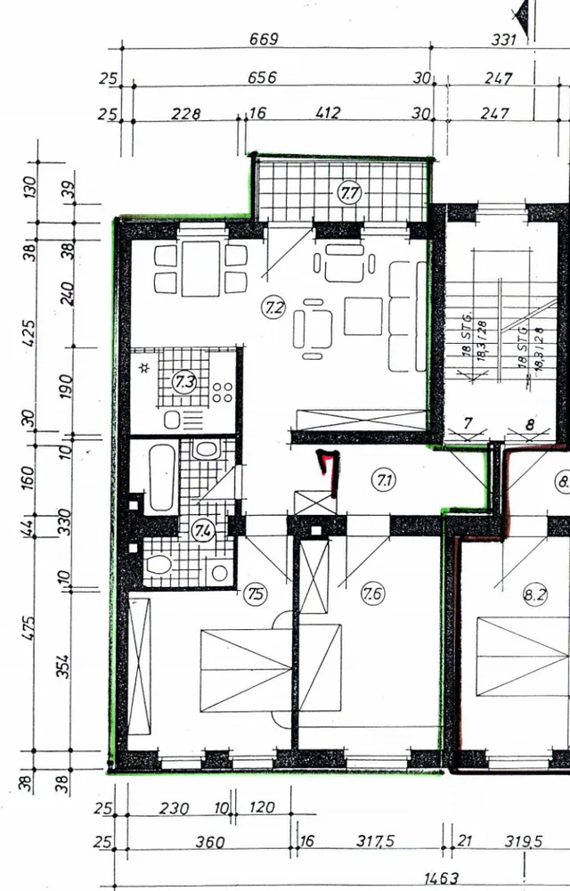 3 room apartment with 73 m² in Erfurt – Photo 7