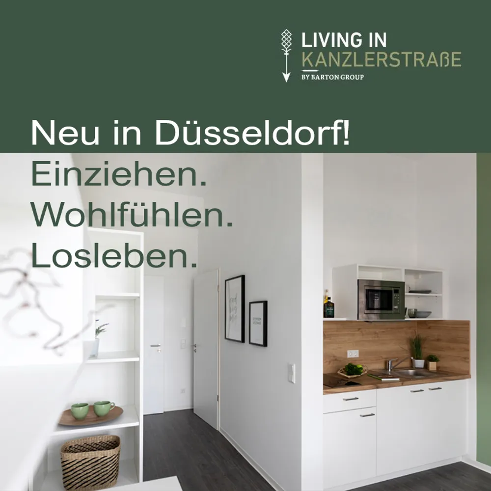 1 Zimmer Wohnung mit 37 m² in Düsseldorf – Bild 2