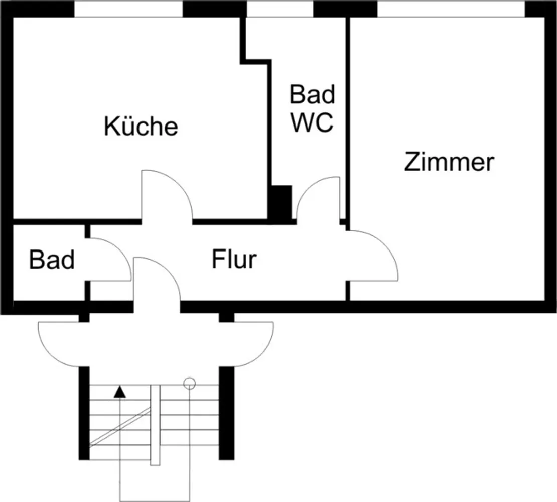 1 Zimmer Wohnung mit 42 m² in Salzgitter – Bild 1