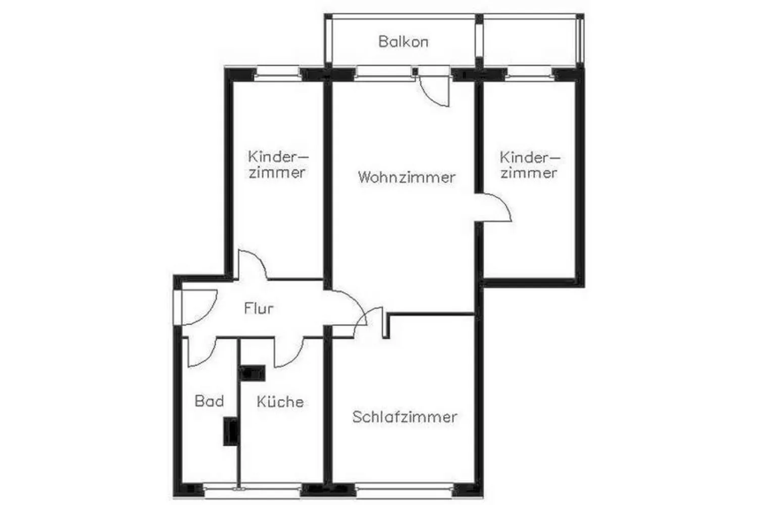 4 Zimmer Wohnung mit 68 m² in Plauen – Bild 2