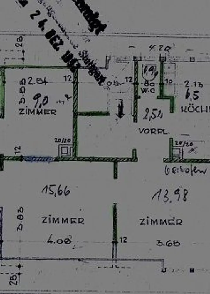 3 Zimmer Wohnung mit 50 m² in Stuttgart – Bild 2
