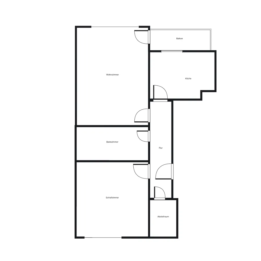 2 Zimmer Wohnung mit 51 m² in Bochum – Bild 2