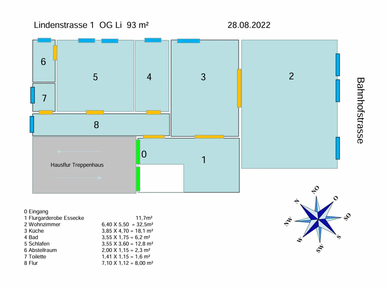 3 Zimmer Wohnung mit 93 m² in Fulda – Bild 7