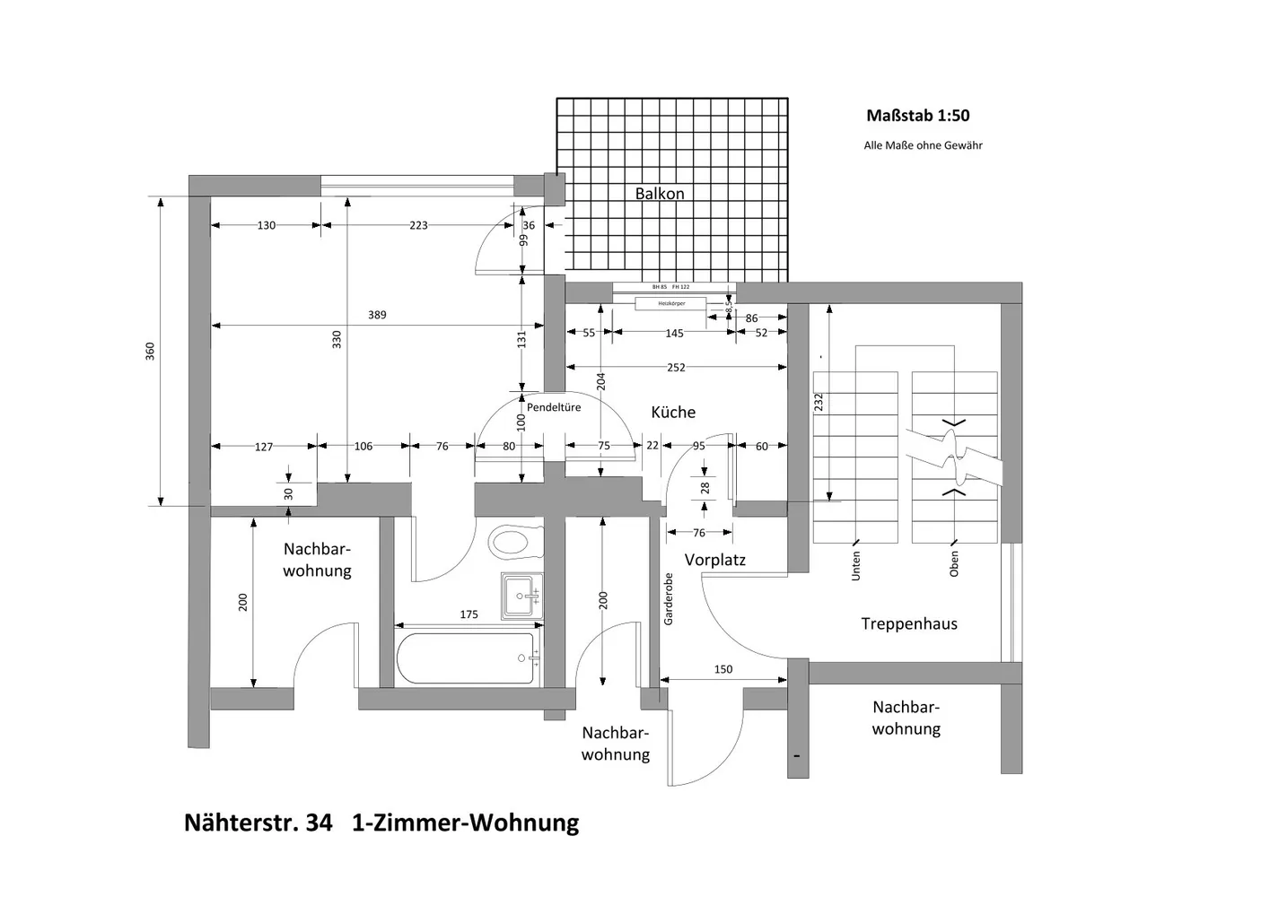 1 room apartment with 26 m² in Stuttgart – Photo 9
