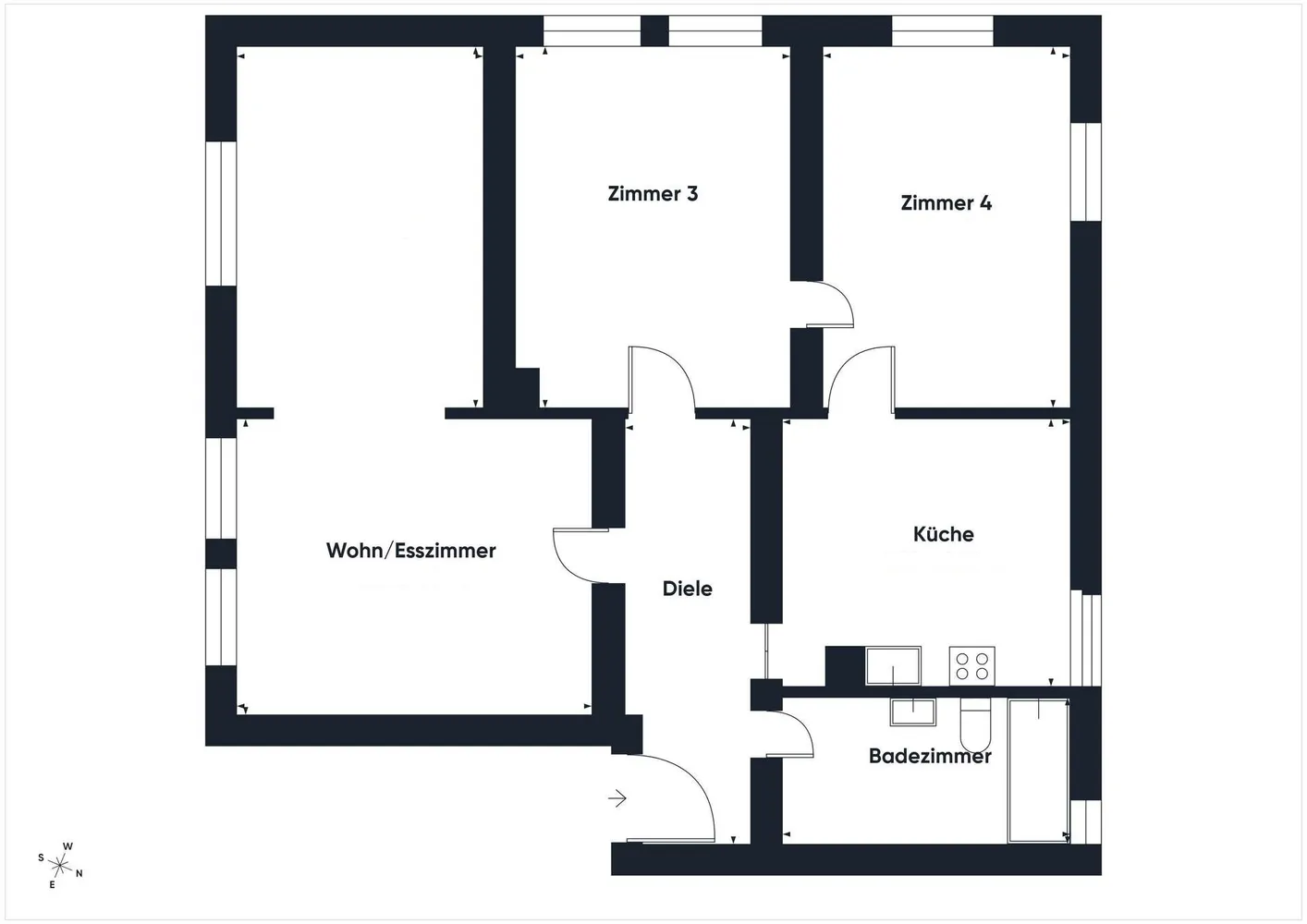4 Zimmer Wohnung mit 91 m² in Braunschweig – Bild 8