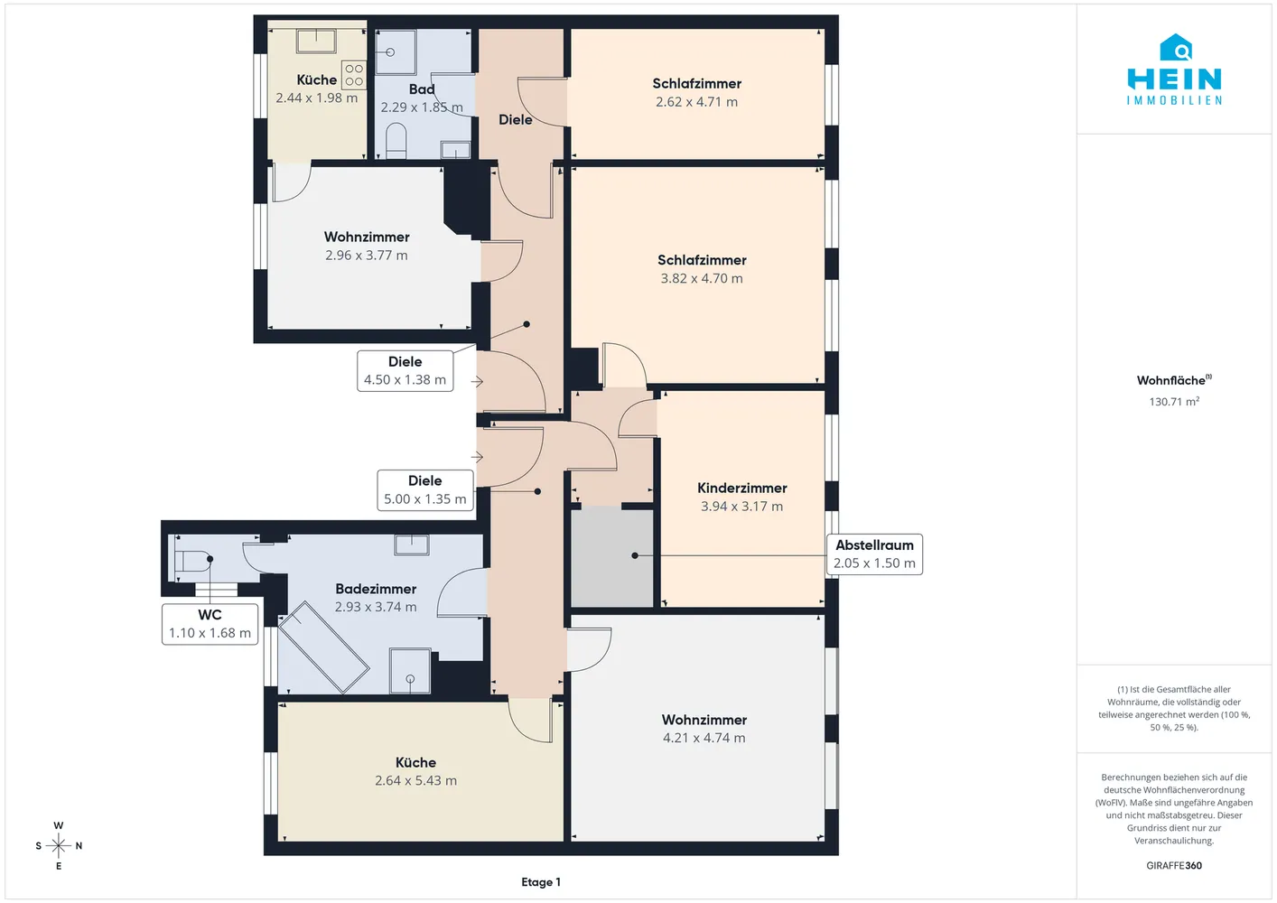 2 room apartment with 45 m² in Aue-Bad Schlema – Photo 2