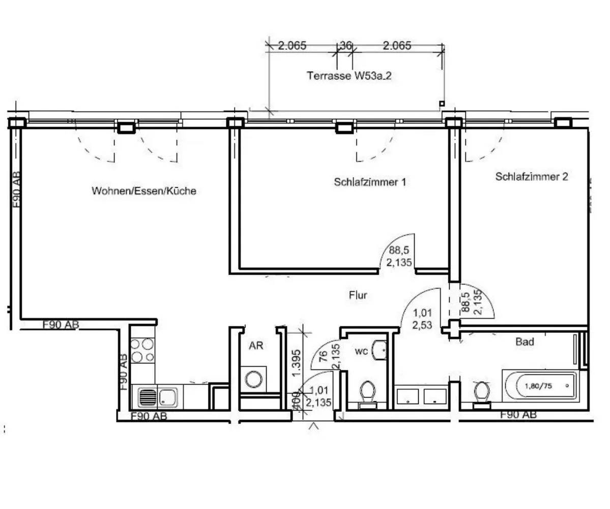 3 Zimmer Wohnung mit 94 m² in Aachen – Bild 12