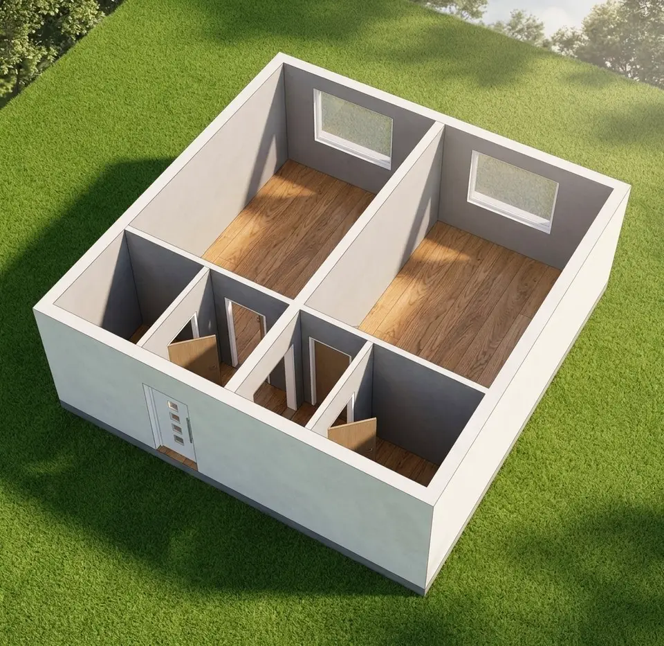 Studio mit 24 m² in Bitterfeld-Wolfen – Bild 8
