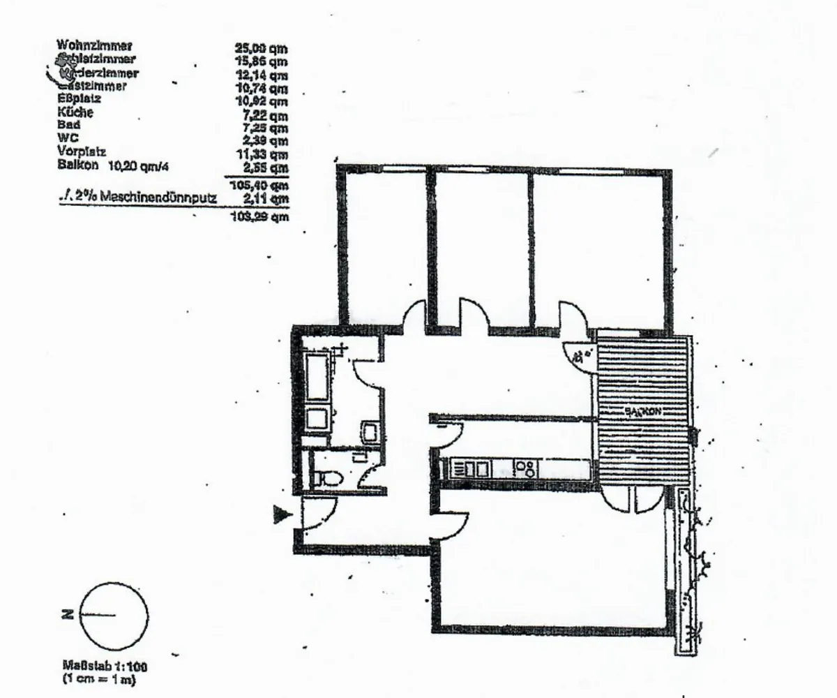 5 Zimmer Wohnung mit 103 m² in Waiblingen – Bild 11