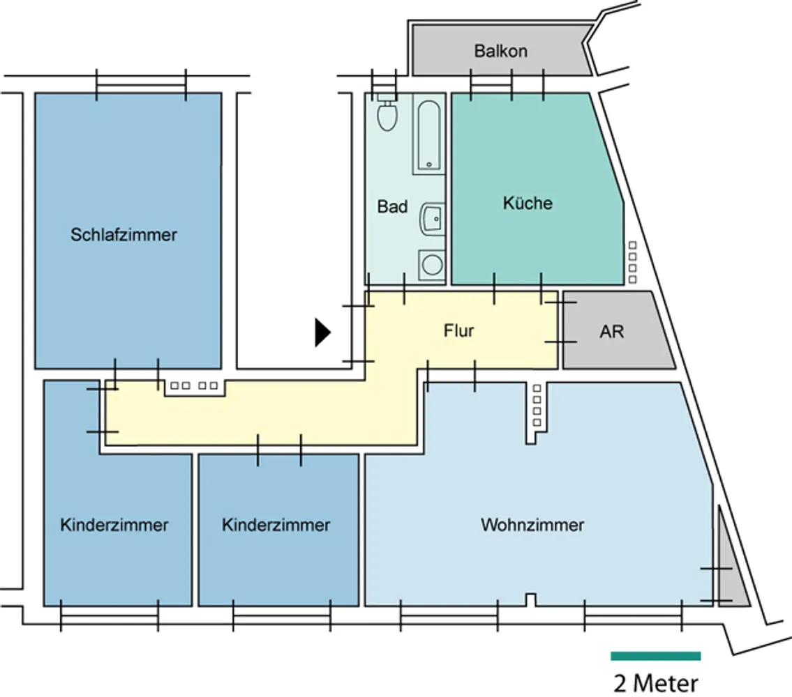 4 Zimmer Wohnung mit 114 m² in Bremerhaven – Bild 8