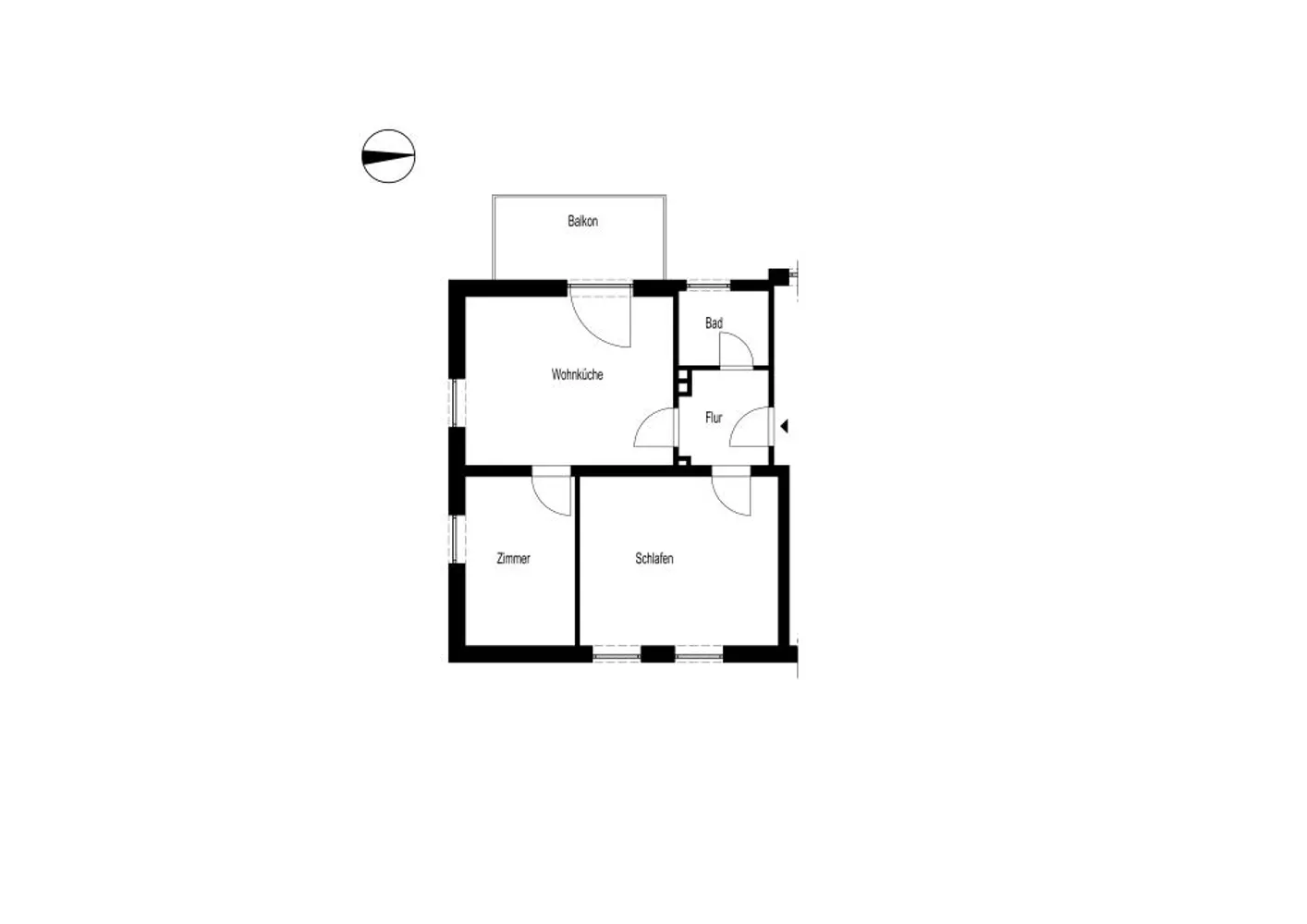 2 Zimmer Wohnung mit 51 m² in Lüdenscheid – Bild 2