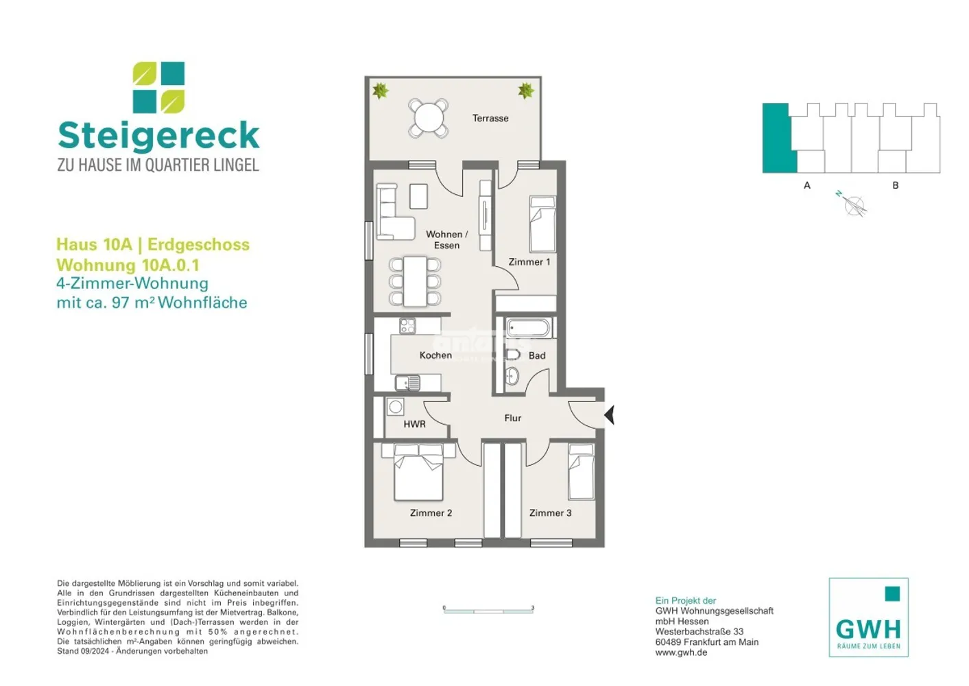 4 Zimmer Wohnung mit 98 m² in Erfurt – Bild 11