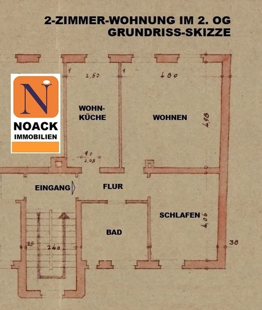 2 Zimmer Wohnung mit 61 m² in Darmstadt – Bild 6