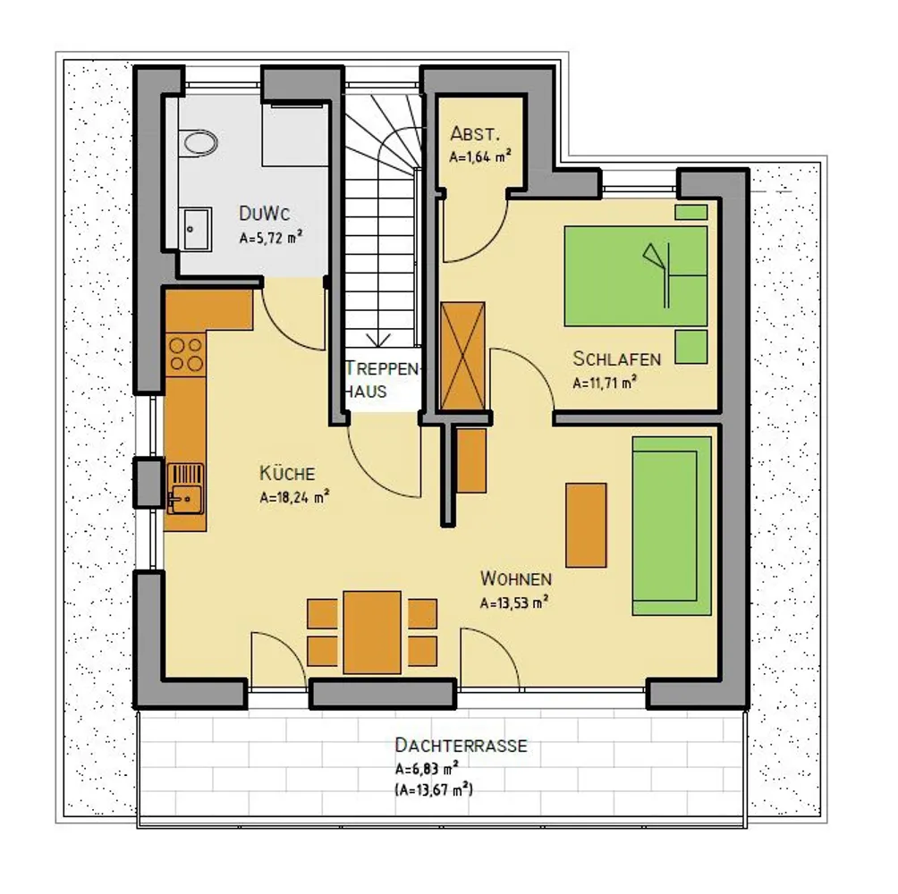 3 room apartment with 58 m² in Cologne – Photo 5