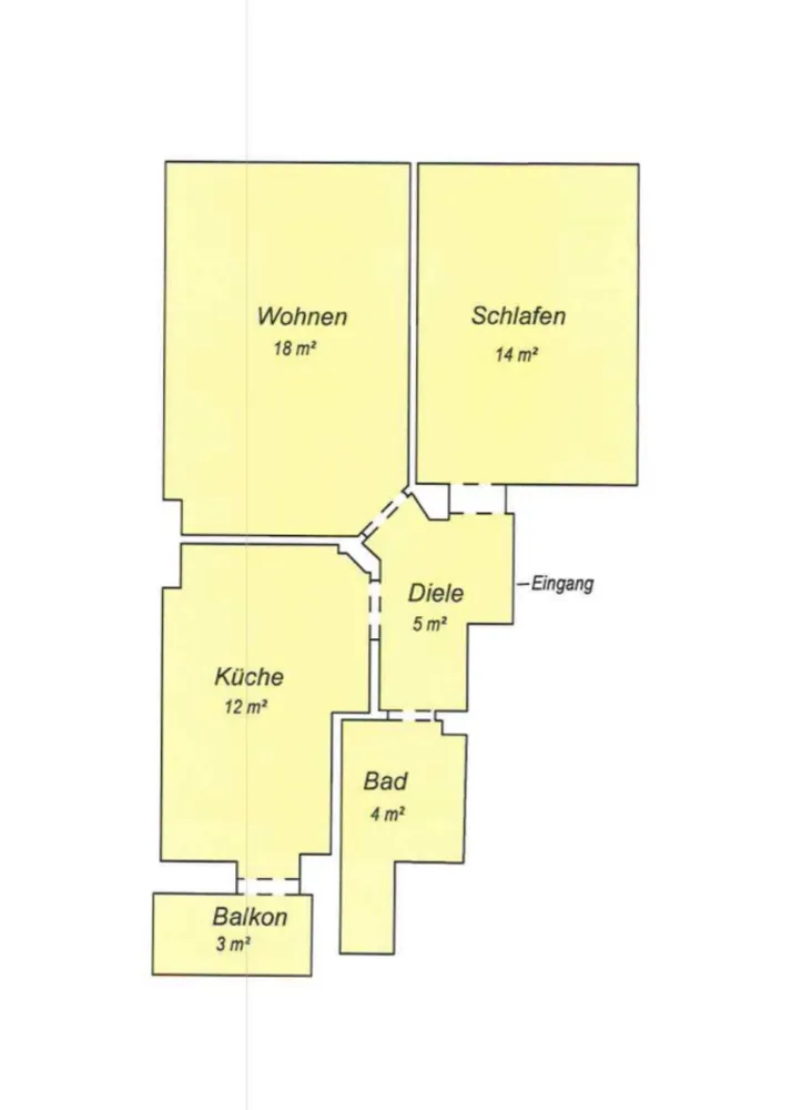 1 Zimmer Wohnung mit 54 m² in Mönchengladbach – Bild 9