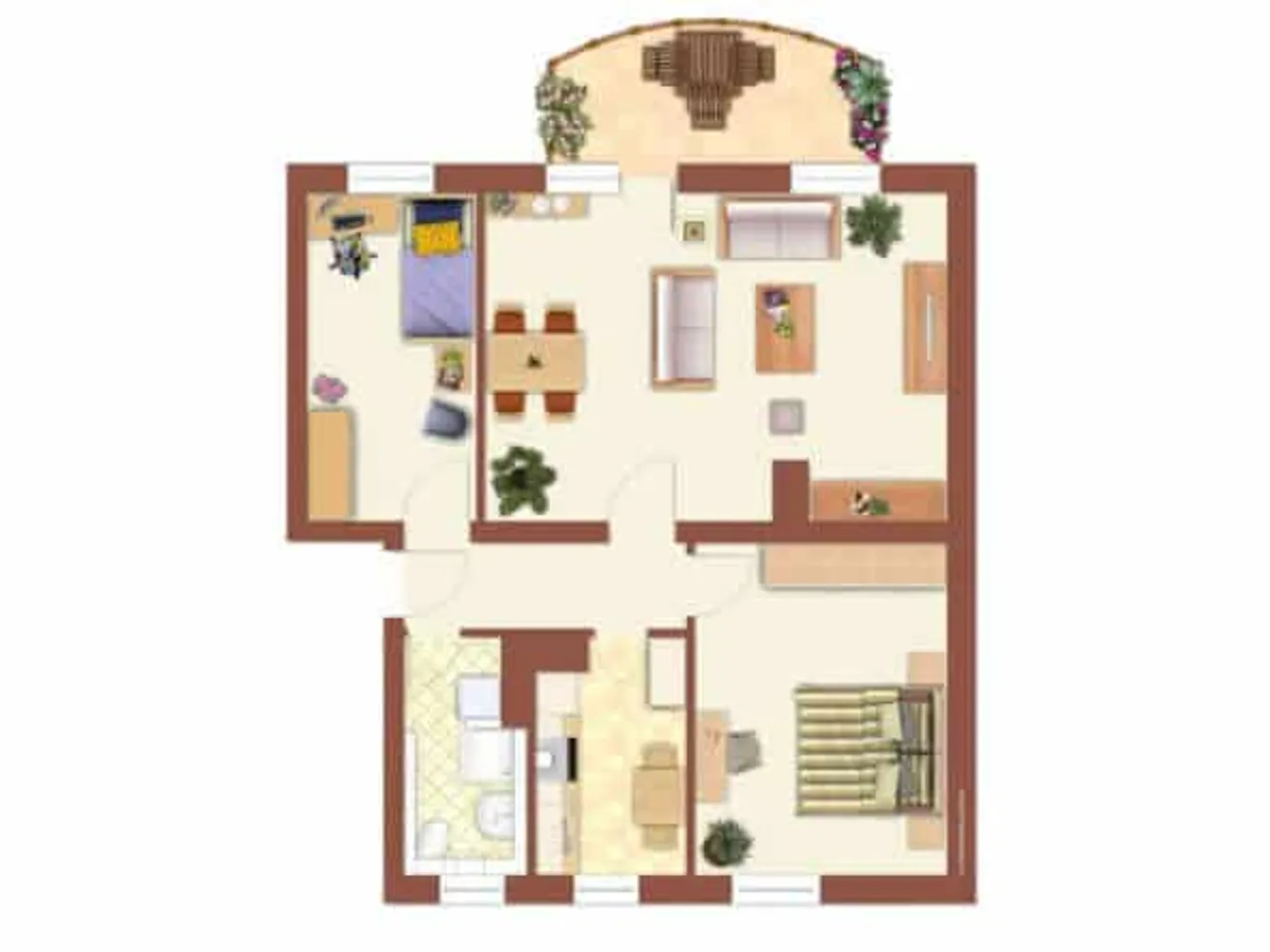 3 Zimmer Wohnung mit 68 m² in Halberstadt – Bild 5