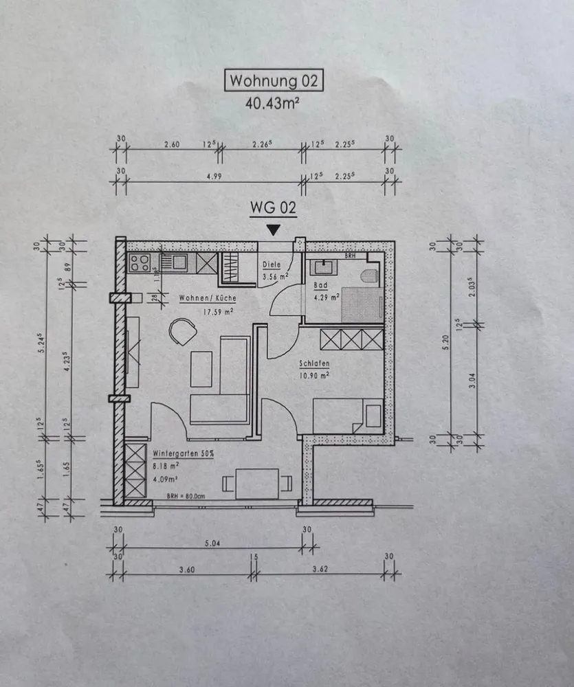 2 Zimmer Wohnung mit 40 m² in Osnabrück – Bild 4