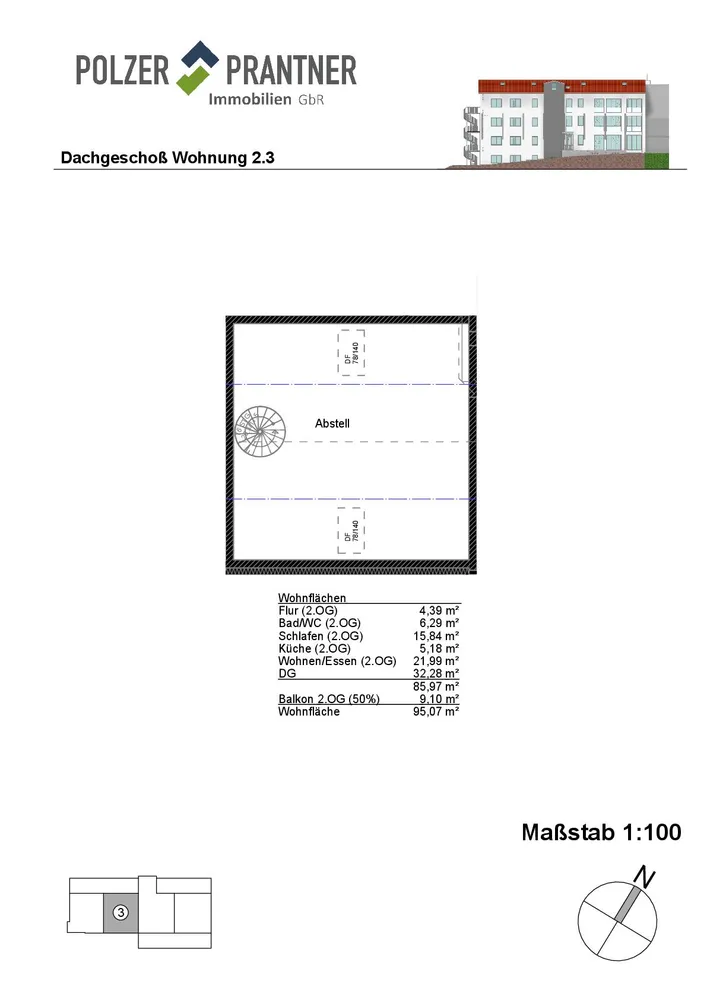 4 Zimmer Wohnung mit 95 m² in Reutlingen – Bild 4