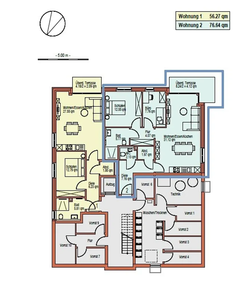 3 Zimmer Wohnung mit 77 m² in Dortmund – Bild 3