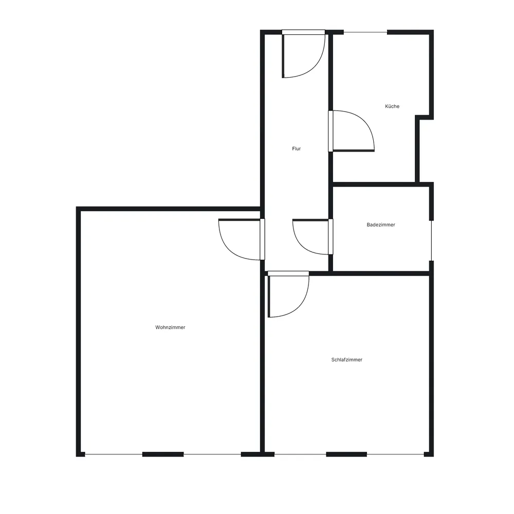 2 room apartment with 50 m² in Brunswick – Photo 5