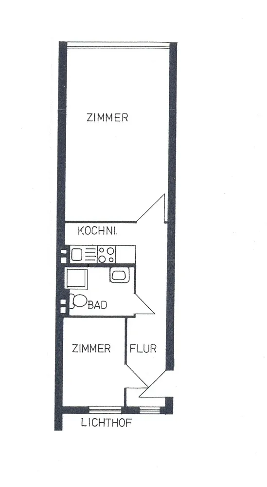 2 Zimmer Wohnung mit 36 m² in Bremen – Bild 8