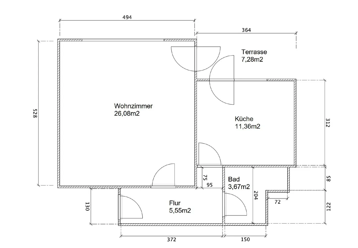 1 Zimmer Wohnung mit 50 m² in Wiesbaden – Bild 8