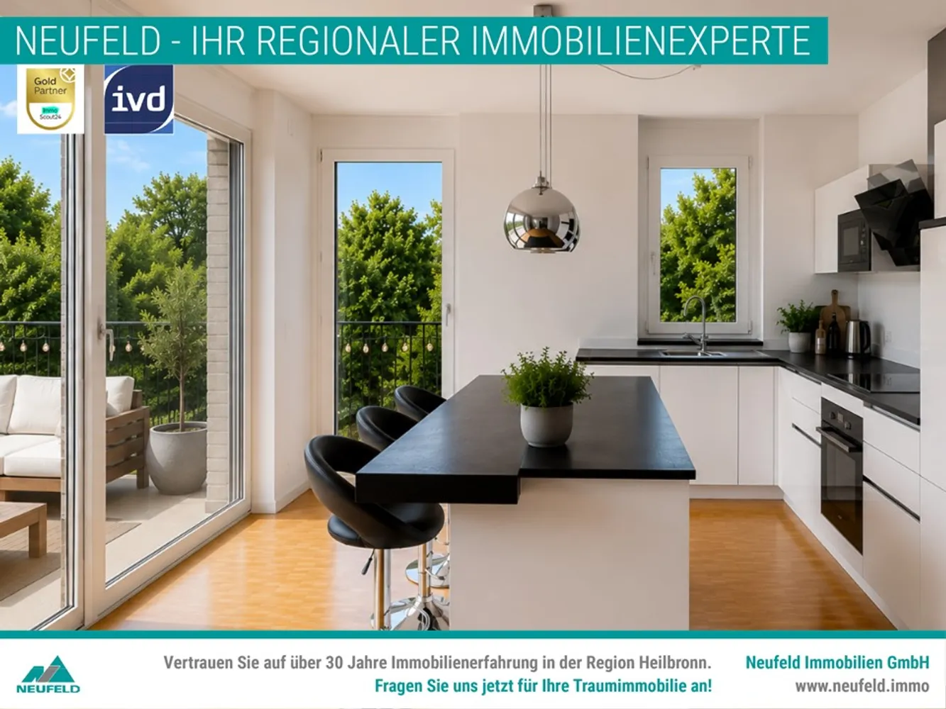 5 Zimmer Wohnung mit 108 m² in Heilbronn – Bild 1