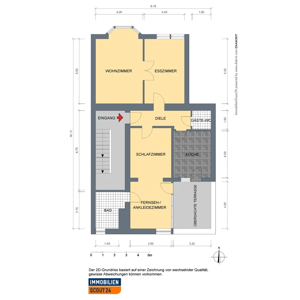3 Zimmer Wohnung mit 110 m² in Mönchengladbach – Bild 12