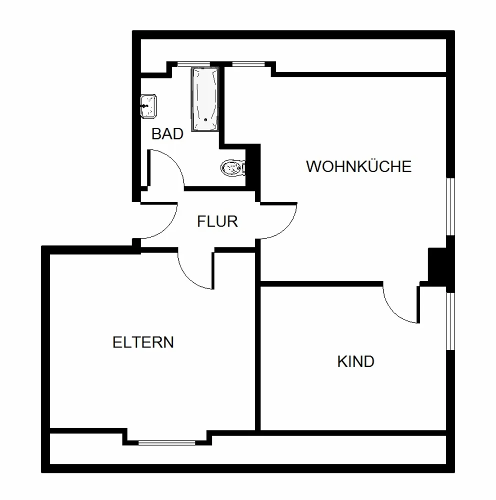 2 Zimmer Wohnung mit 50 m² in Gelsenkirchen – Bild 10