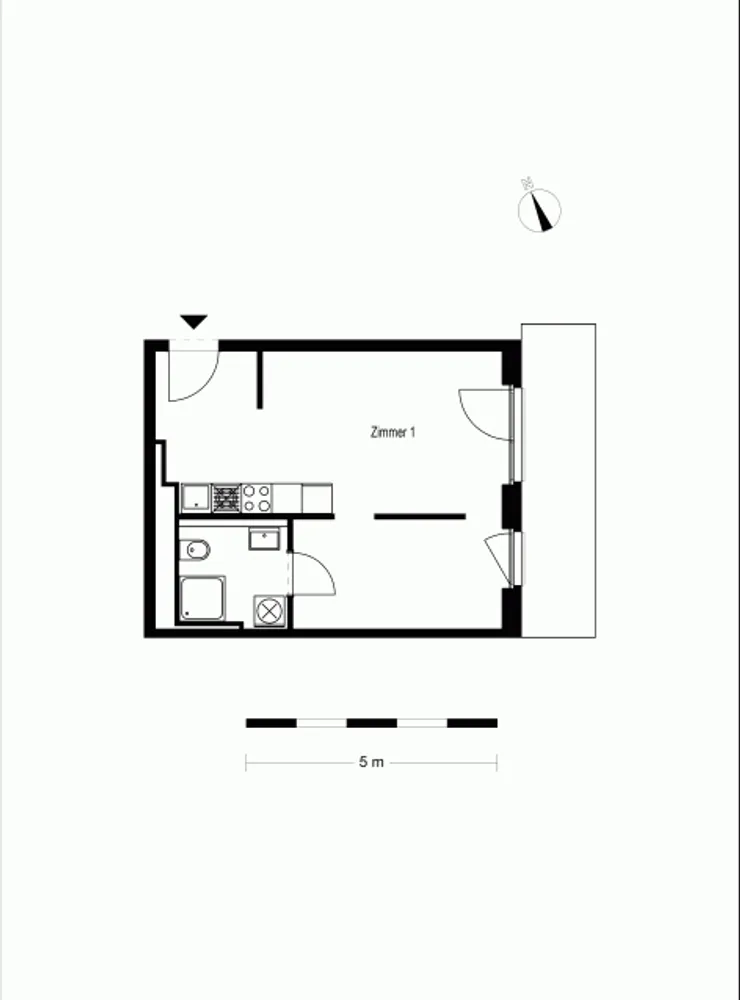 1 Zimmer Wohnung mit 41 m² in Berlin – Bild 7