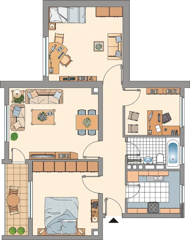 4 Zimmer Wohnung mit 73 m² in Gelsenkirchen – Bild 6