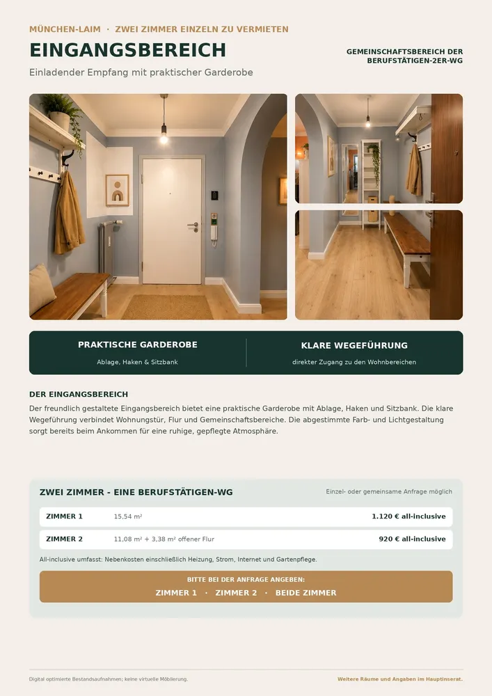 4 Zimmer Wohnung mit 85 m² in München – Bild 6