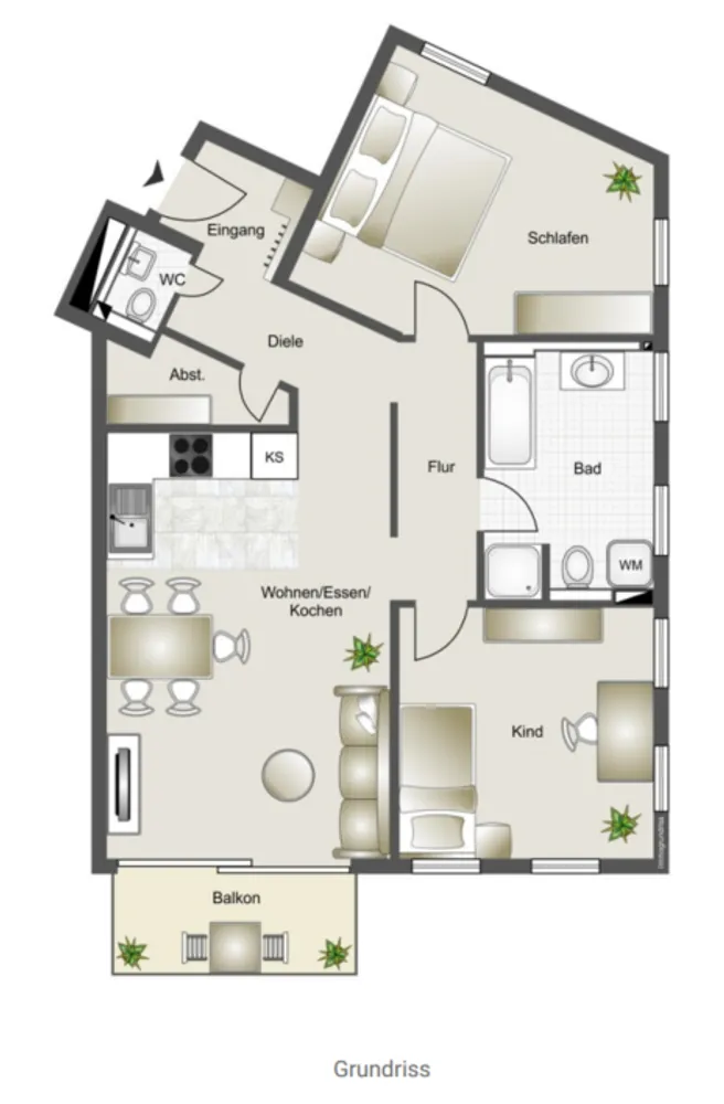 3 Zimmer Wohnung mit 93 m² in Schwäbisch Gmünd – Bild 9