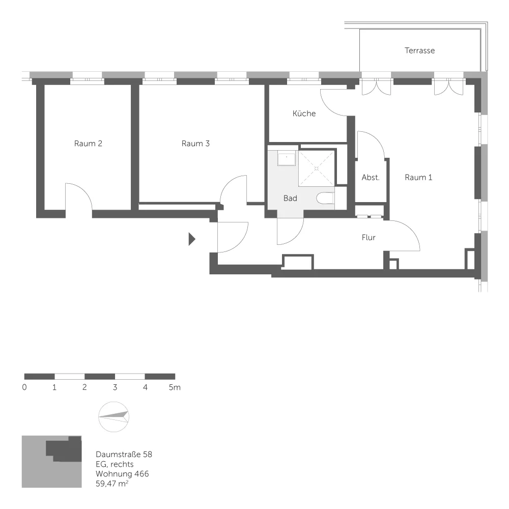2 Zimmer Wohnung mit 59 m² in Berlin – Bild 9