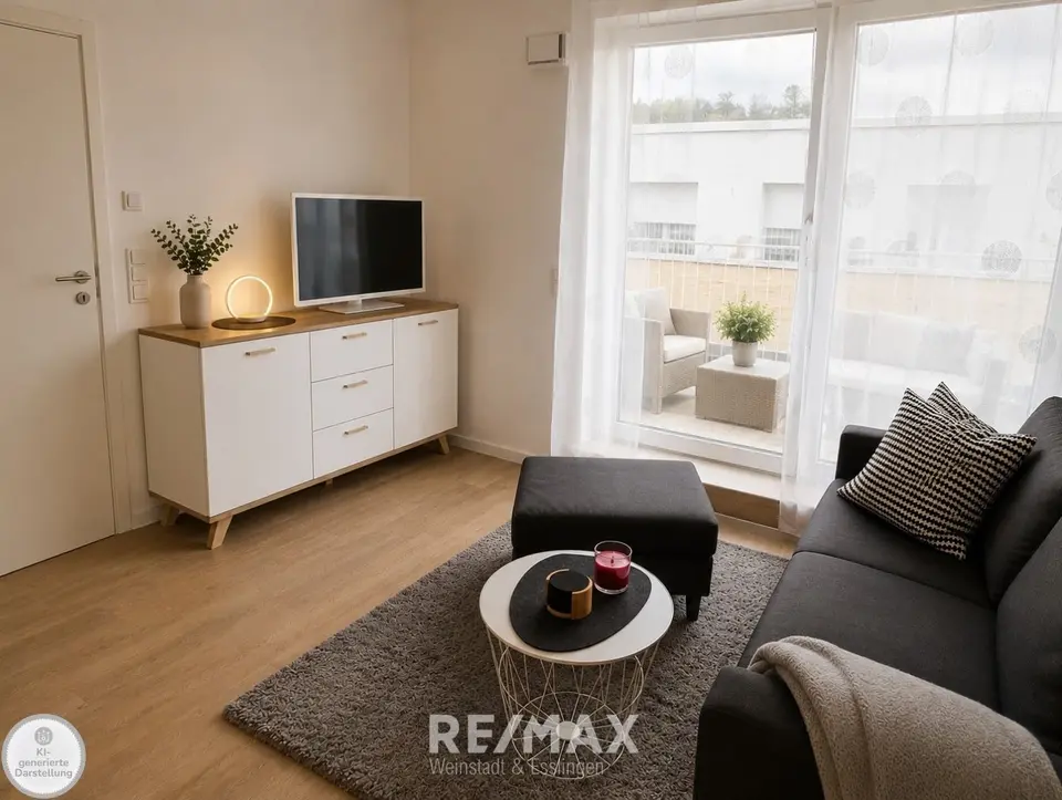 2 Zimmer Wohnung mit 55 m² in Esslingen am Neckar – Bild 1