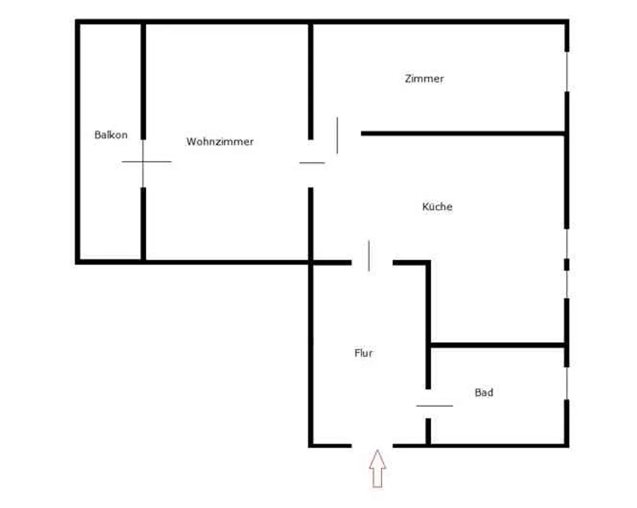 2 Zimmer Wohnung mit 43 m² in Delmenhorst – Bild 4