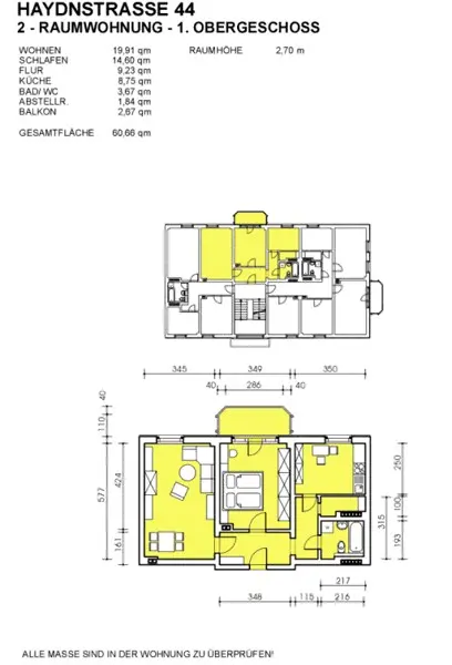 2 Zimmer Wohnung mit 61 m² in Dresden – Bild 5