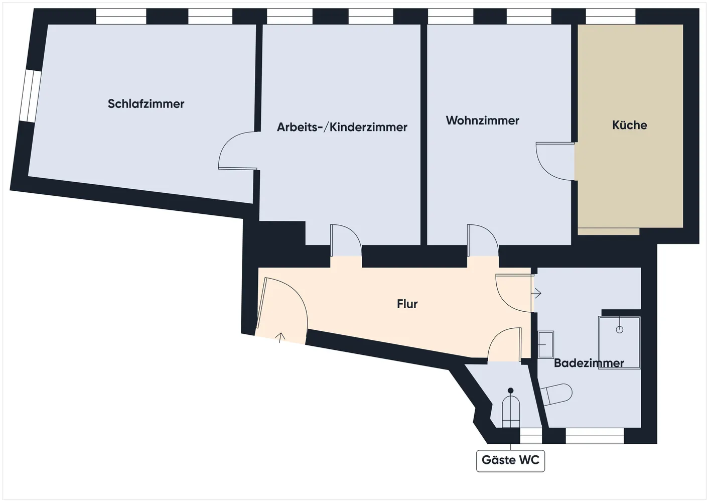 3 Zimmer Wohnung mit 750 m² in Nürnberg – Bild 7