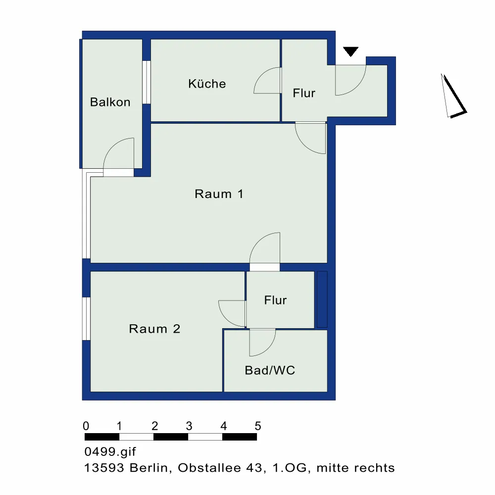 2 Zimmer Wohnung mit 64 m² in Berlin – Bild 8