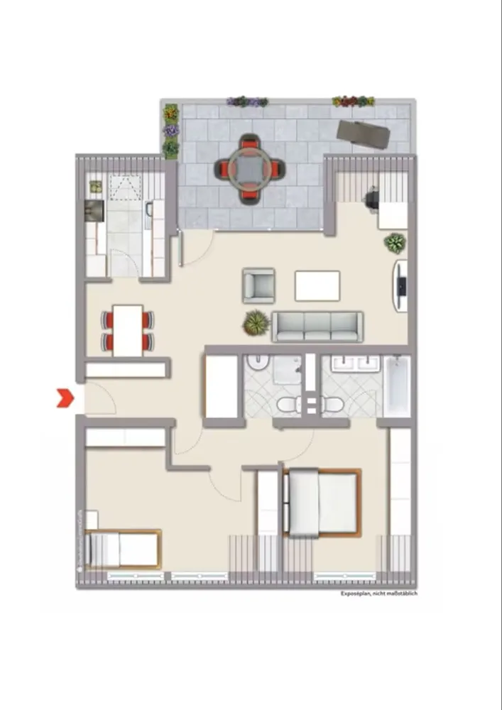 3 room apartment with 89 m² in Mönchengladbach – Photo 6