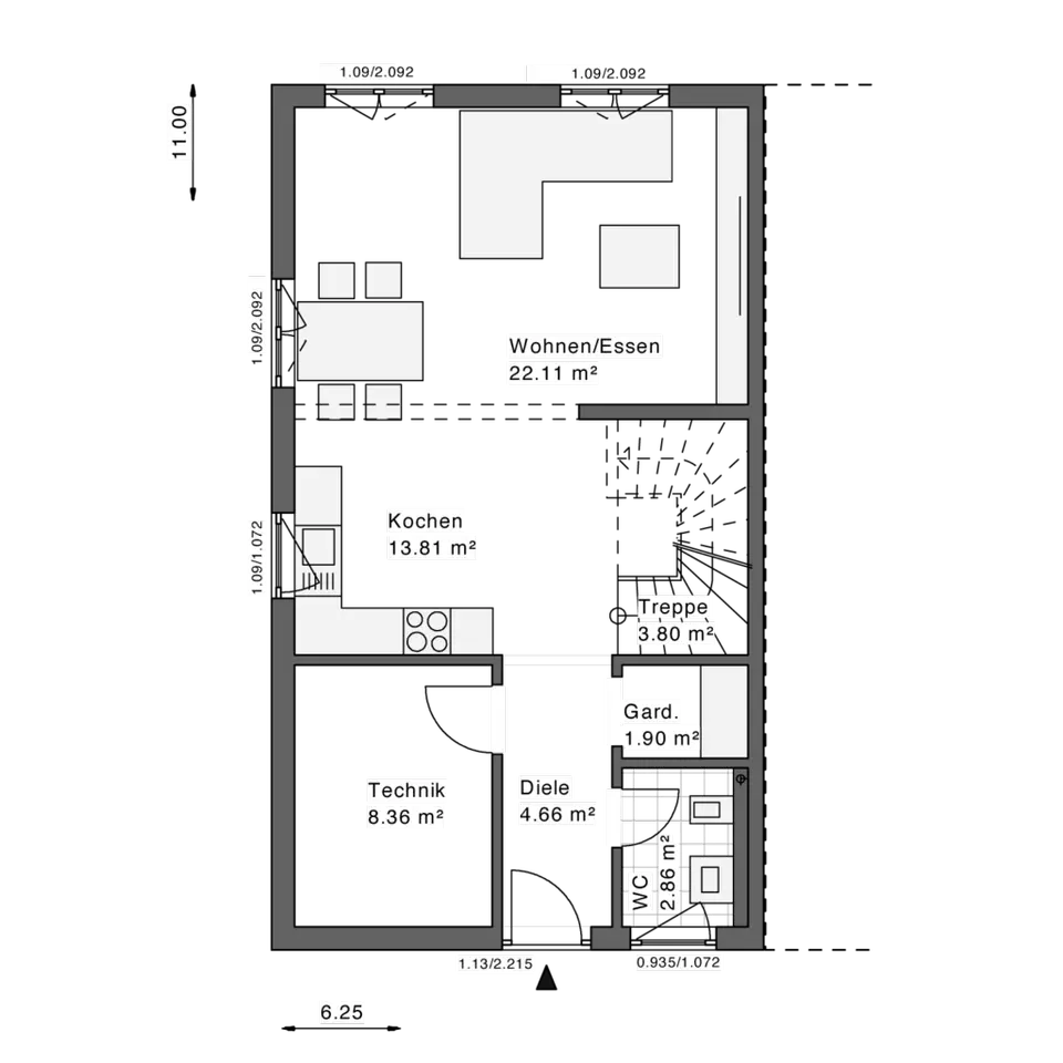 4 Zimmer Haus mit 115 m² in Neuss – Bild 3