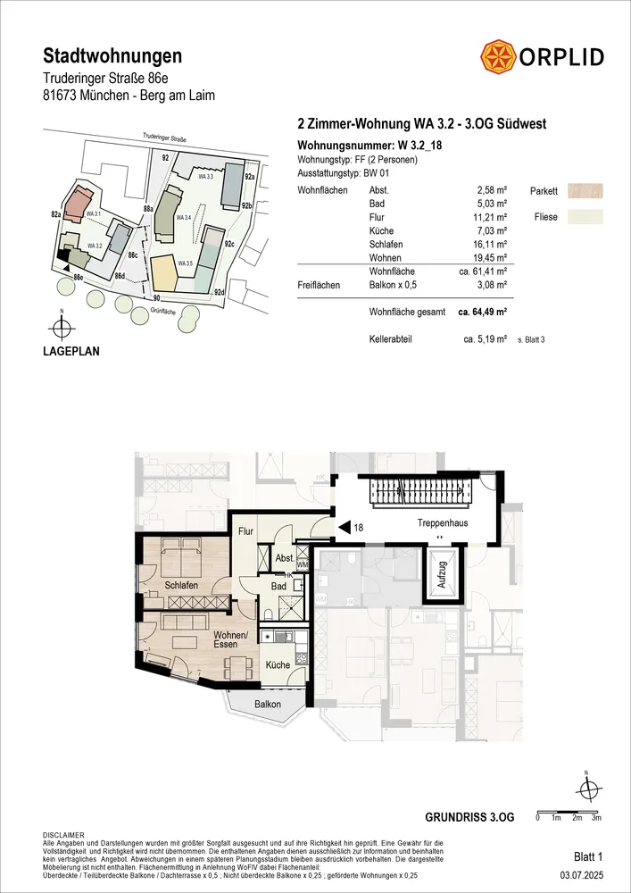 2 Zimmer Wohnung mit 67 m² in München – Bild 11